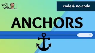 Как настроить якорные ссылки и URL в Wix | No-Code & Velo