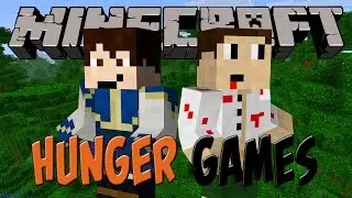 Minecraft Hunger Games - Аз и Хари се мъчим