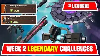 *LEAKED* Where to Collect IO Tech Weapons |Damage an IO Guard | Deal Damage With IO Weapons Fortnite