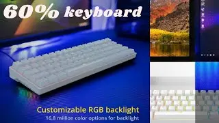 5 best 60% keyboard 2020_Wireless 60% Mechanical Gaming Keyboard