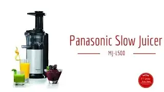 Обзор соковыжималки Panasonic Slow Juicer MJ-L500