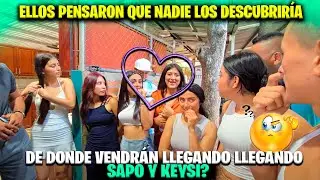 Miren como van llegando Sapo y Keysi. Miguel cuenta lo que hizo ese día de la vela