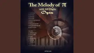 The Melody of Pi with 168 Digits