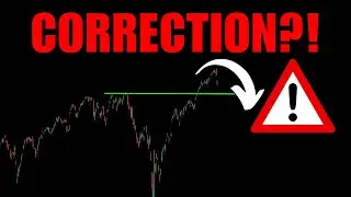 WARNING: Is a Stock Market CORRECTION Here?! #SPY #QQQ #BTC #AAPL