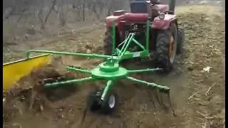 Chinese Hay Rake. / Tedder.
