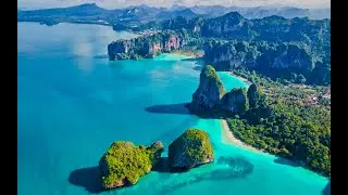 Krabi town to   Railay Beach Bay Thailand
