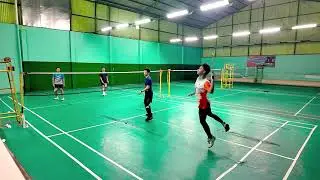 BADMINTON FUN (PB BERSAMA) Hanes/Koston vs Jojo/Dimass