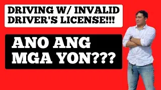 DRIVING W/ INVALID DRIVER'S LICENSE! ANO ANG MGA YON?#lto#driving #roadsafety #youtube #transporter