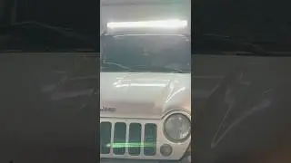 42&rdquo; LED light bar installation on 2005 jeep liberty roof