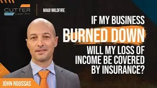 If My Business Burned Down, Will My Loss of Income Be Covered by Insurance?