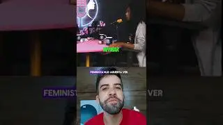 Feminista passando vergonha ao vivo 🤣 🤣 #jesus #biblia #gospel #crist&atilde;o #evangelho #mulher #familia