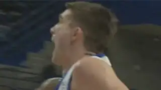UB's Angelo Brizzi with posterize dunk