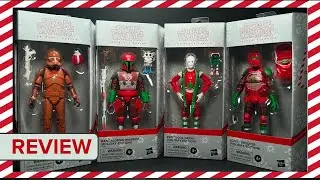 2022 Star Wars Black Series Holiday Figures Review