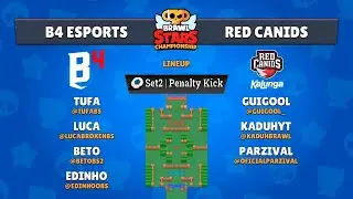 B4 ESPORTS - RED CANIDS set 2 | LATAM South Finals | Brawl Stars July 2020 Finals