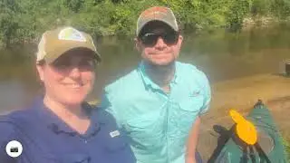 Paddling Magee's Creek - Aug. 15, 2024