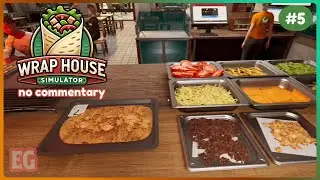 Working hard for the money 🌯 Wrap House Simulator [5] | no commentary longplay