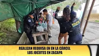 Realizan requisa en en la cárcel Los Jocotes en Zacapa