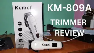 KM-809A Hair Trimmer Review