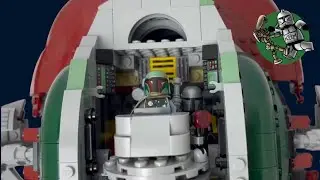 How To Upgrade Your UCS Slave 1 - 75060 - (Three Seated Cockpit + Seismic Bomb MOC)