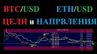 Прогноз BTC USD и ETH USD цели и направление Bitcoin Биткоин Ethereum Эфириум / Торговая Система