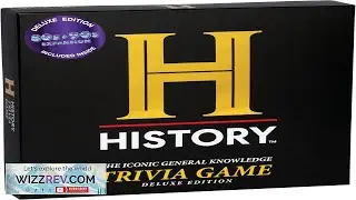 HISTORY Channel Trivia Board Game Deluxe Edition with 80s & 90s Expansion