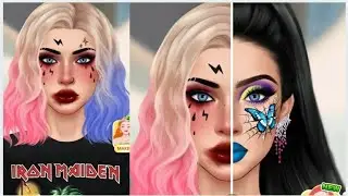 removing eye and lip makeup ASMR #asmrmakeup #asmranimation #as #asmrfood #animukbang #asmrcartoon