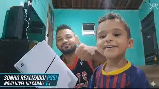 COMPREI UM PS5 🎮🔥 MEU SONHO SE REALIZOU | Nova fase no canal