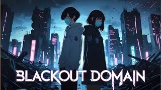 BLACKOUT DOMAIN &mdash; AI-Generated Anime Opening | Cyberpunk Glitchcore Animation (Original Concept)