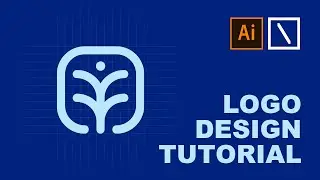 F + Tree + Fruit Logo Design | Adobe Illustrator Tutorial