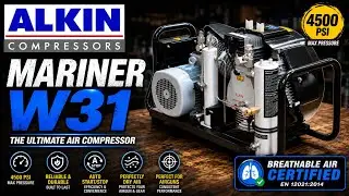 Компрессор для пневматического оружия. Alkin W31 Mariner. Распаковка и обзор