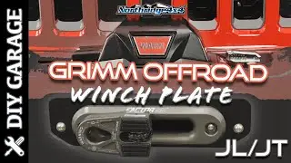 Jeep JL/JT DIY Winch Plate from Grimm Offroad