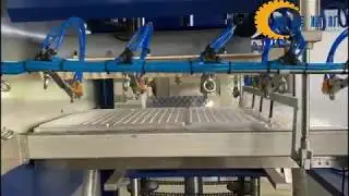 Shanghai Yiyou HW-1220 Plastic Vacuum Thermo Forming Machine for Plant Seeding Nursery Tray