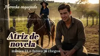 Arrocha vaquejada atriz de novela musica IA o futuro j&aacute; chegou