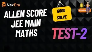 👉 &ldquo;ALLEN SCORE | Top Rank Booster Maths Questions for JEE Main 2026 (Must Solve!)&rdquo;