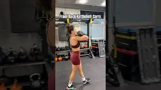 Front Rack Kettlebell Carry #howtoexercise #exercisedemo #kettlebellexercises #coreexercises