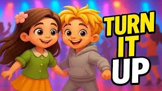 Turn It Up! 🔊 | Energetic Dance Song for Teens (Official Video)