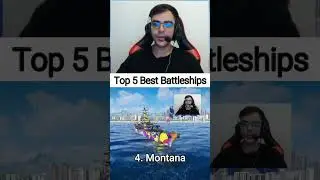 Top 5 Best Battleships In Modern Warships  #gaming #ibragod