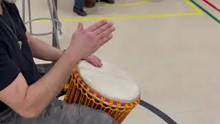 Yankadi djembe pattern