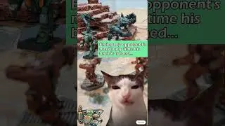 A Cunning Strategy - #battletech  Eating  Battlemechs - Cat chewing.
