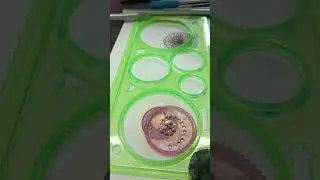 What does this pattern resemble Magic ruler small ruler big wisdom #spirograph 36