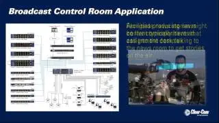 Application: Broadcast Control Room