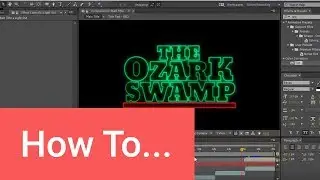 How to Create 80s Inspired Titles in After Effects Tutorial