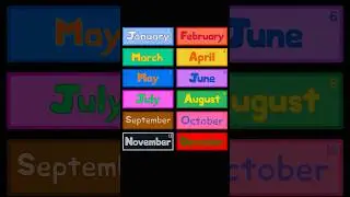 Months of the Year