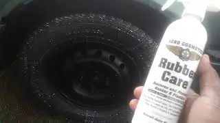Aero cosmetics rubber care tire shine review