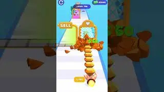 INSANE!! Gem Stack Run 798 #gaming #gemstack #shorts