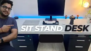 Best Sit Stand Desk In India 2023 ? | Budget Electric Desk in Hindi | India | The Tech Escape
