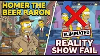 Simpsons Funny Moments | Homer The Beer Baron & Reality Show Fail