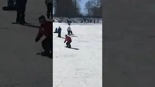 Alpine Valley 2022 Bunny Hill Snowboarding