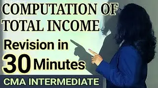 Total Income Calculation - Detailed Revision with Examples || Paper - 7 || The Witty Turtle ||