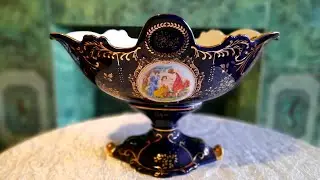 Фарфор Thun. Ладья кобальт. Щедевры мирового искусства.